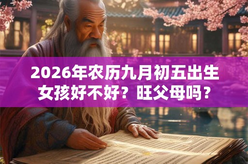 2026年农历九月初五出生女孩好不好？旺父母吗？