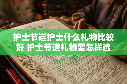 护士节送护士什么礼物比较好 护士节送礼物要怎样选择