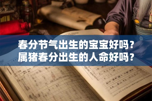 春分节气出生的宝宝好吗？属猪春分出生的人命好吗？