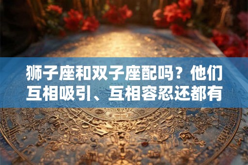 狮子座和双子座配吗？他们互相吸引、互相容忍还都有上进心