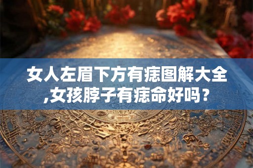 女人左眉下方有痣图解大全,女孩脖子有痣命好吗? 女人左眉下方有痣图解大全,女孩脖子有痣命好吗?