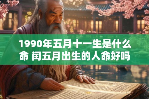 1990年五月十一生是什么命 闰五月出生的人命好吗