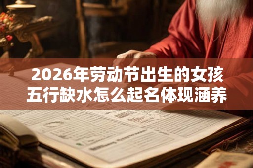 2026年劳动节出生的女孩五行缺水怎么起名体现涵养