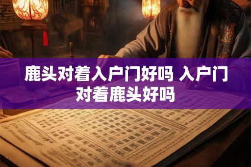 鹿头对着入户门好吗 入户门对着鹿头好吗