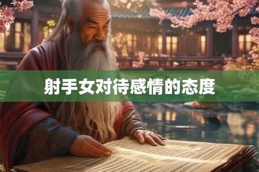 射手女对待感情的态度