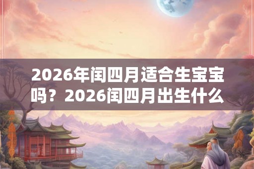 2026年闰四月适合生宝宝吗？2026闰四月出生什么星座？