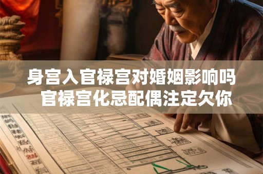 身宫入官禄宫对婚姻影响吗  官禄宫化忌配偶注定欠你的