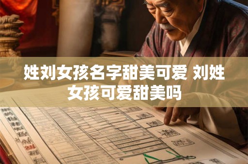 姓刘女孩名字甜美可爱 刘姓女孩可爱甜美吗