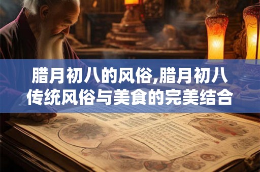 腊月初八的风俗,腊月初八传统风俗与美食的完美结合
