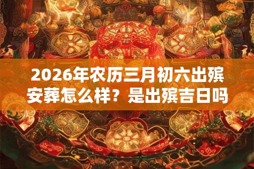 2026年农历三月初六出殡安葬怎么样？是出殡吉日吗？