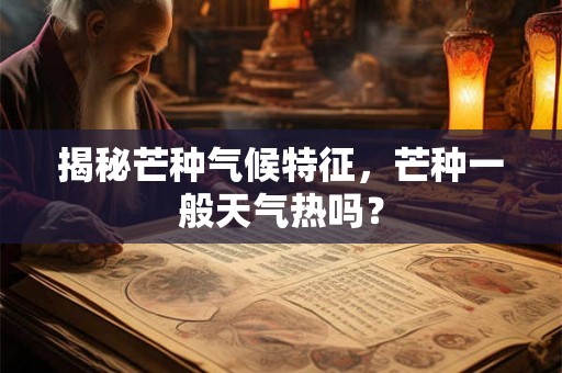 揭秘芒种气候特征，芒种一般天气热吗？