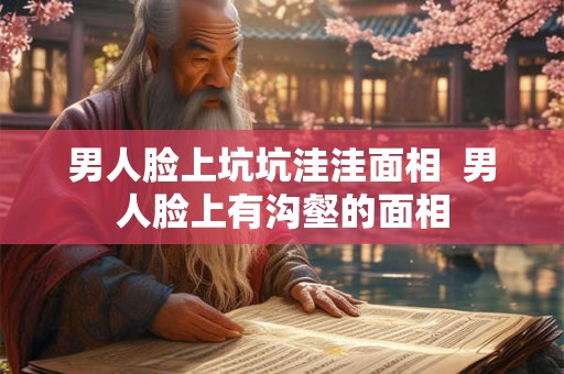 男人脸上坑坑洼洼面相  男人脸上有沟壑的面相