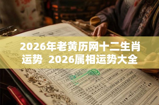 2026年老黄历网十二生肖运势  2026属相运势大全