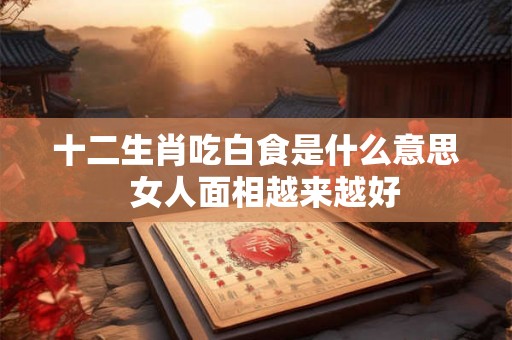 十二生肖吃白食是什么意思  女人面相越来越好