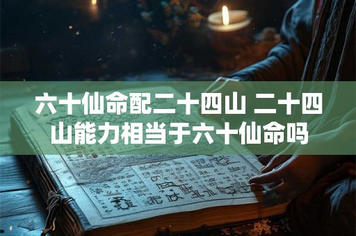 六十仙命配二十四山 二十四山能力相当于六十仙命吗 六十仙命配二十四山 二十四山能力相当于六十仙命吗