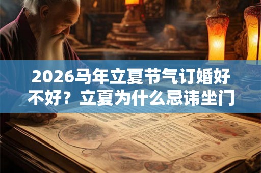 2026马年立夏节气订婚好不好？立夏为什么忌讳坐门槛？