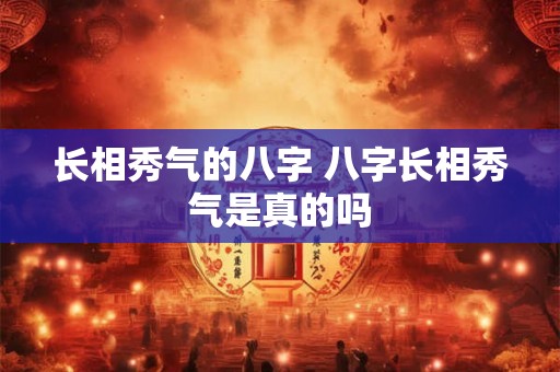 长相秀气的八字 八字长相秀气是真的吗