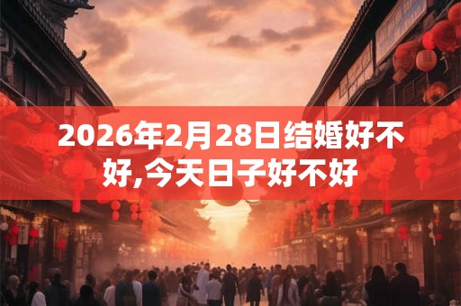 2026年2月28日结婚好不好,今天日子好不好 2026年2月28日结婚好不好,今天日子好不好