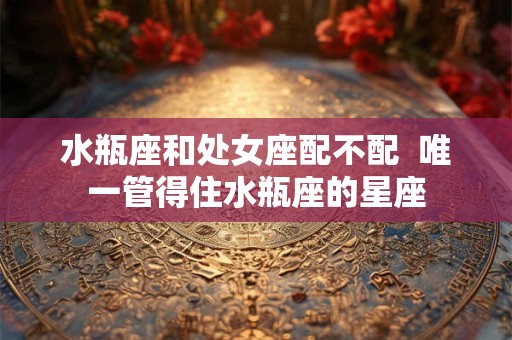 水瓶座和处女座配不配  唯一管得住水瓶座的星座