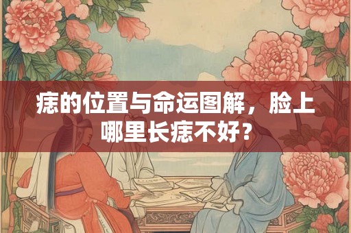 痣的位置与命运图解,脸上哪里长痣不好? 痣的位置与命运图解,脸上哪里长痣不好?