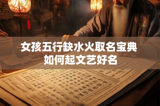 女孩五行缺水火取名宝典 如何起文艺好名