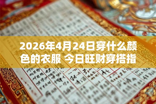 2026年4月24日穿什么颜色的衣服 今日旺财穿搭指南