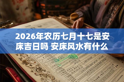 2026年农历七月十七是安床吉日吗 安床风水有什么建议