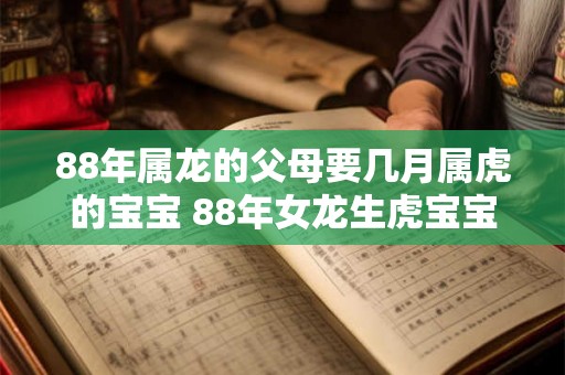 88年属龙的父母要几月属虎的宝宝 88年女龙生虎宝宝好吗