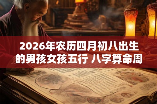 2026年农历四月初八出生的男孩女孩五行 八字算命周易起名 2026年农历四月初八出生的男孩女孩五行 八字算命周易起名