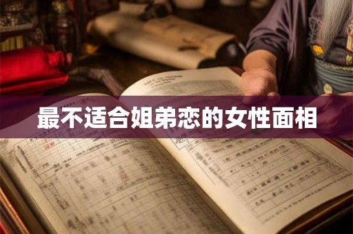 最不适合姐弟恋的女性面相 最不适合姐弟恋的女性面相