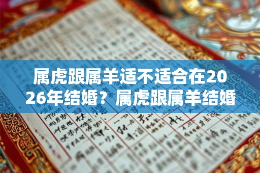 属虎跟属羊适不适合在2026年结婚？属虎跟属羊结婚幸福吗？