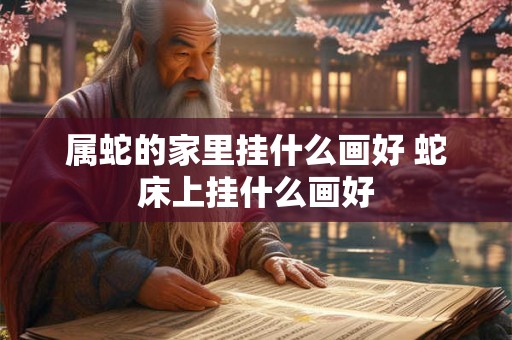 属蛇的家里挂什么画好 蛇床上挂什么画好