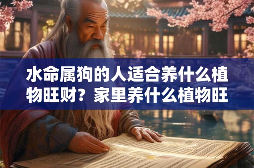 水命属狗的人适合养什么植物旺财？家里养什么植物旺事业？