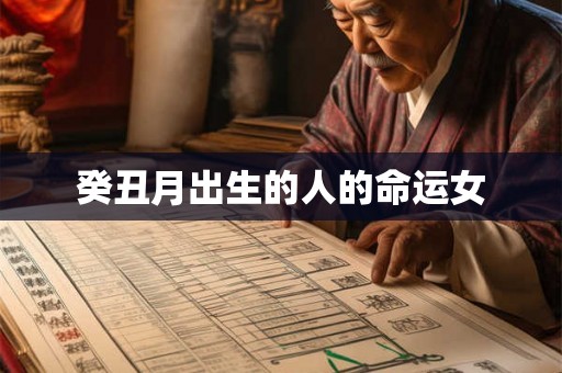 癸丑月出生的人的命运女 癸丑月出生的人的命运女