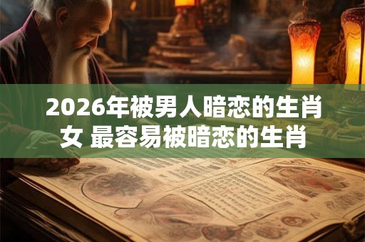 2026年被男人暗恋的生肖女 最容易被暗恋的生肖