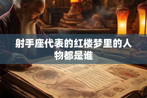 射手座代表的红楼梦里的人物都是谁 射手座代表的红楼梦里的人物都是谁