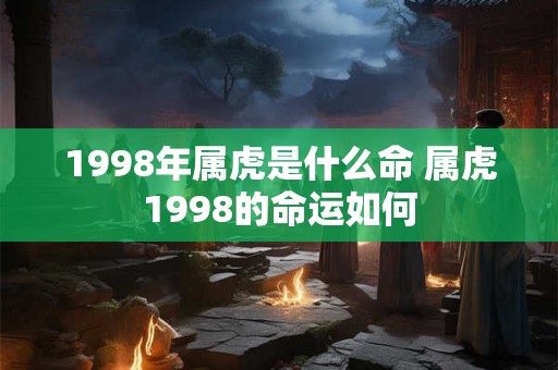 1998年属虎是什么命 属虎1998的命运如何