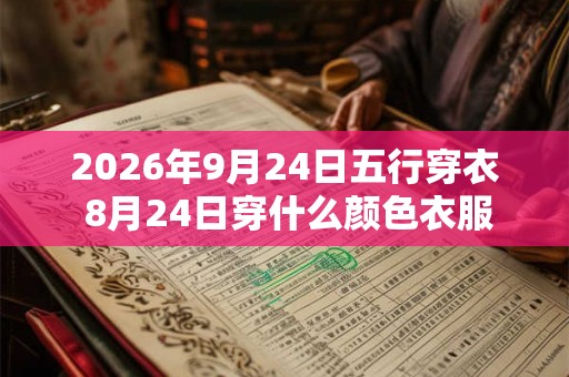 2026年9月24日五行穿衣 8月24日穿什么颜色衣服