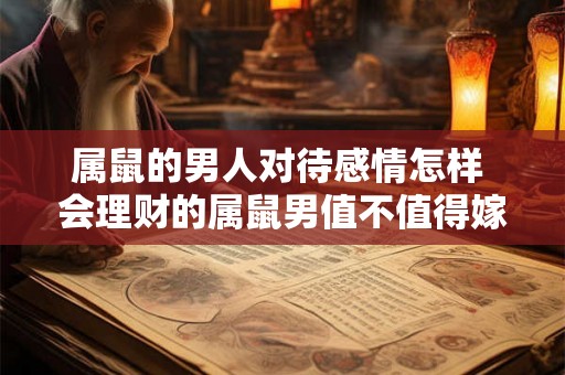 属鼠的男人对待感情怎样 会理财的属鼠男值不值得嫁呢