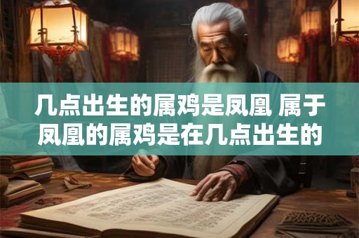几点出生的属鸡是凤凰 属于凤凰的属鸡是在几点出生的