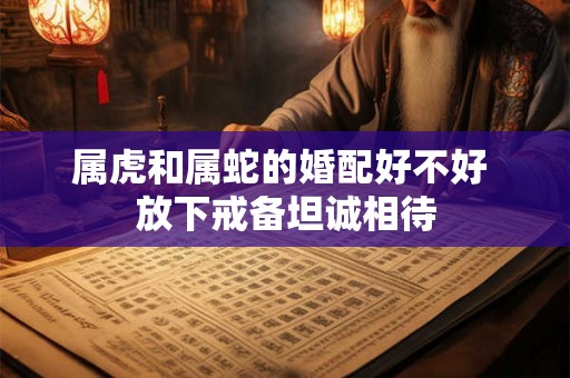 属虎和属蛇的婚配好不好 放下戒备坦诚相待