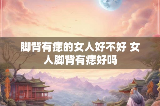 脚背有痣的女人好不好 女人脚背有痣好吗