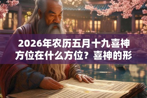 2026年农历五月十九喜神方位在什么方位？喜神的形象是什么？
