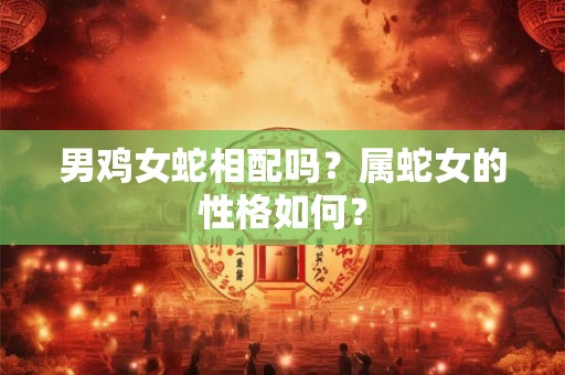 男鸡女蛇相配吗？属蛇女的性格如何？