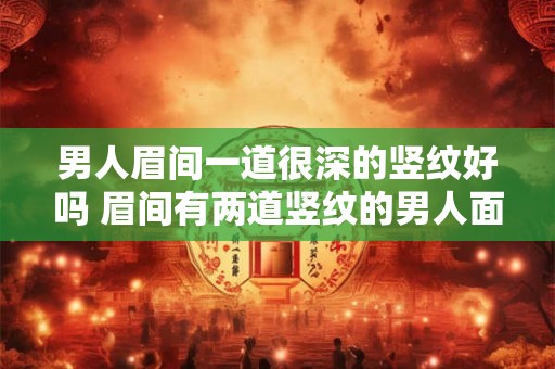 男人眉间一道很深的竖纹好吗 眉间有两道竖纹的男人面相 男人眉间一道很深的竖纹好吗 眉间有两道竖纹的男人面相