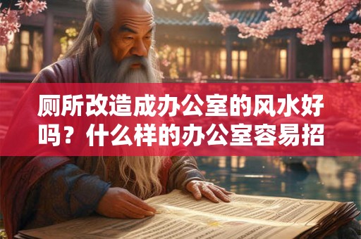 厕所改造成办公室的风水好吗？什么样的办公室容易招小人？