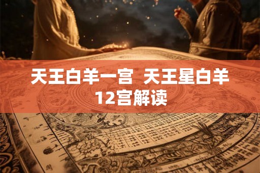 天王白羊一宫  天王星白羊12宫解读