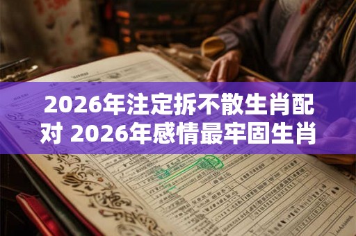 2026年注定拆不散生肖配对 2026年感情最牢固生肖情侣