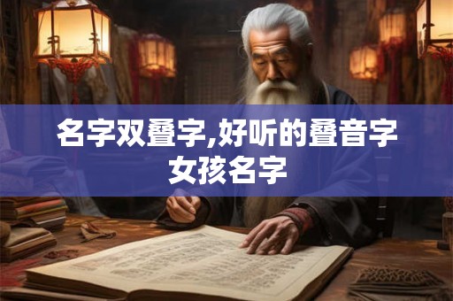 名字双叠字,好听的叠音字女孩名字 名字双叠字,好听的叠音字女孩名字