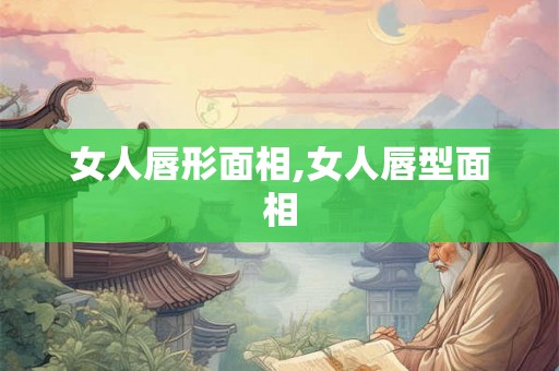 女人唇形面相,女人唇型面相 女人唇形面相,女人唇型面相